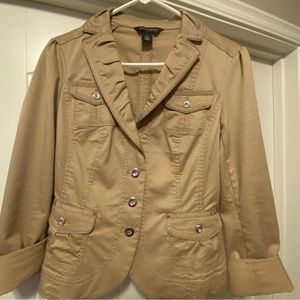 White House Black Market Jacket Size 6